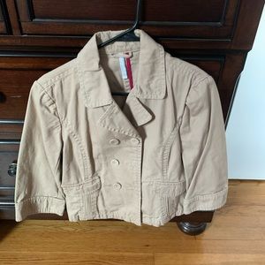 Beige jacket